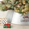 Glitzhome® 40.5" Christmas Galvanized Metal Truck Tree Collar
